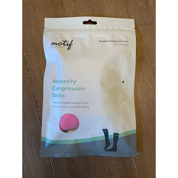 Motif Maternity Postpartum Compression Socks New Size Medium 3 Pack 0592B - Picture 9 of 9
